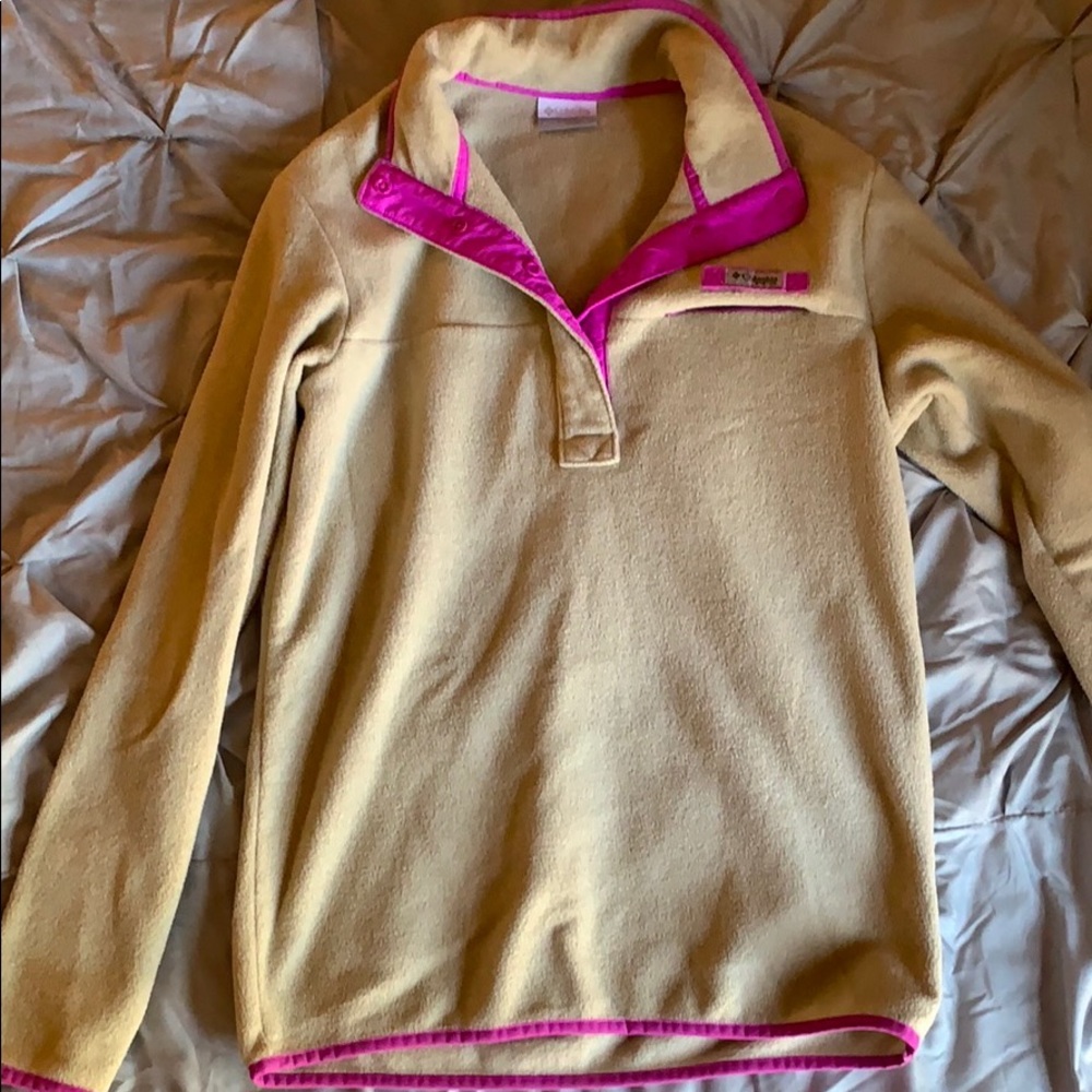 Columbia PFG fleece pullover